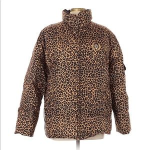 BOGNER size 12 Leopard print Ski Snowboard Coat